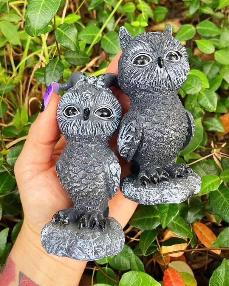 Resin Witchy Owls