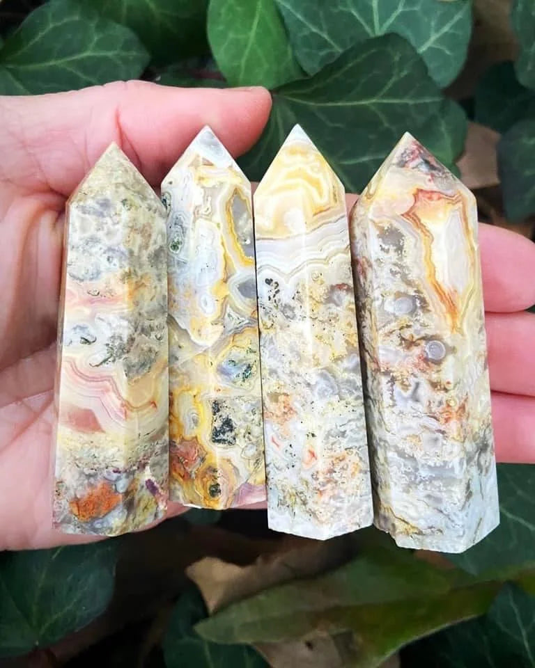 Crazy Lace Agate Towers