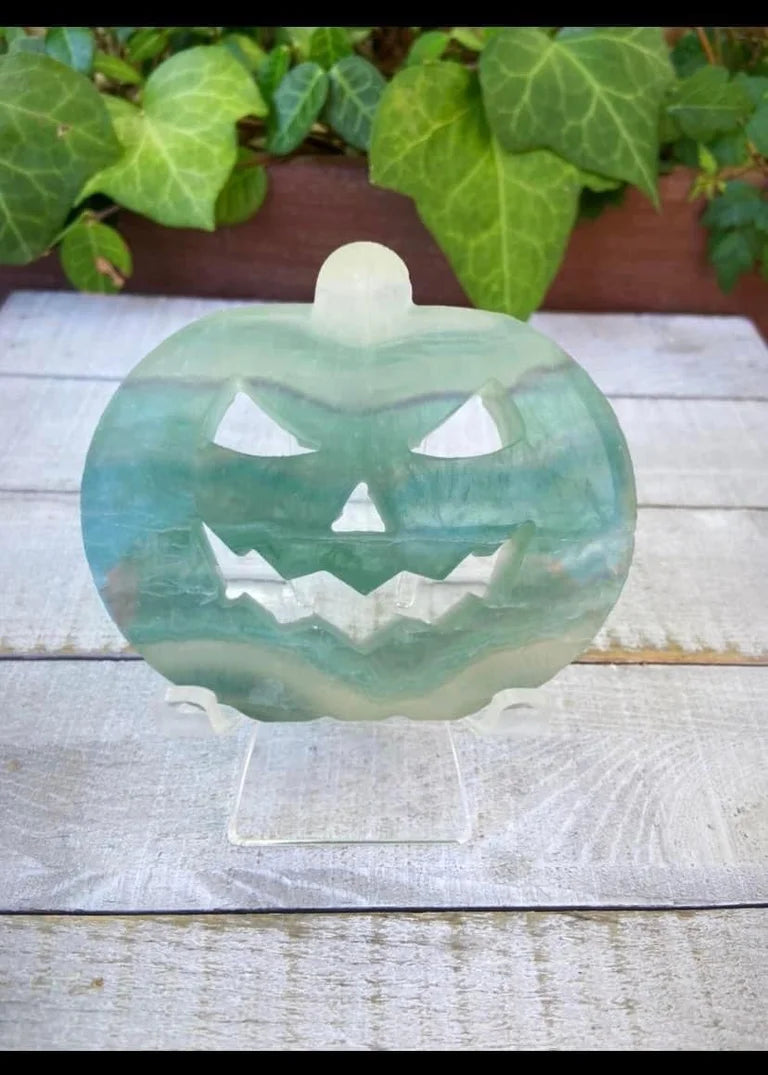 Fluorite Pumpkin