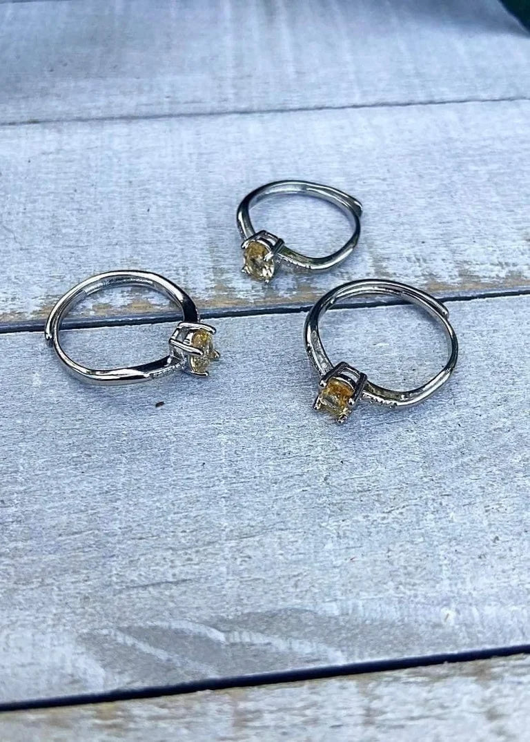 Citrine Rings