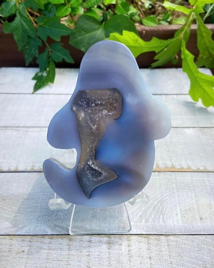 Druzy Agate Ghost