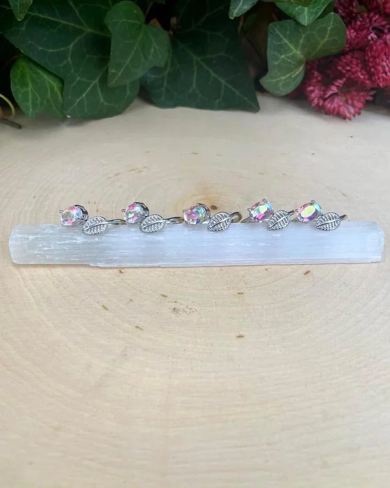 Aura Quartz Rings