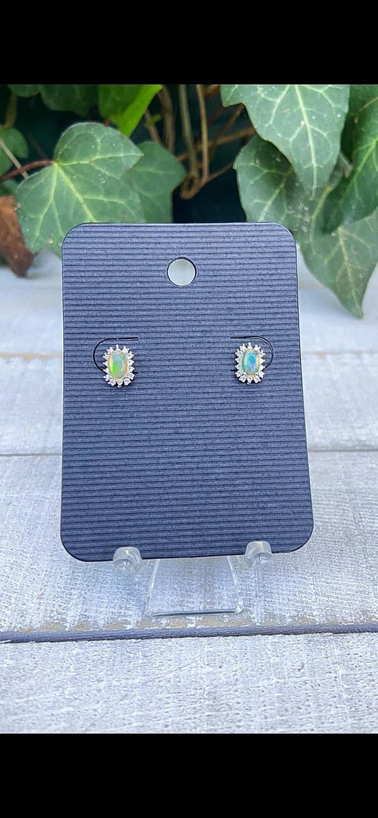 Opal Earrings