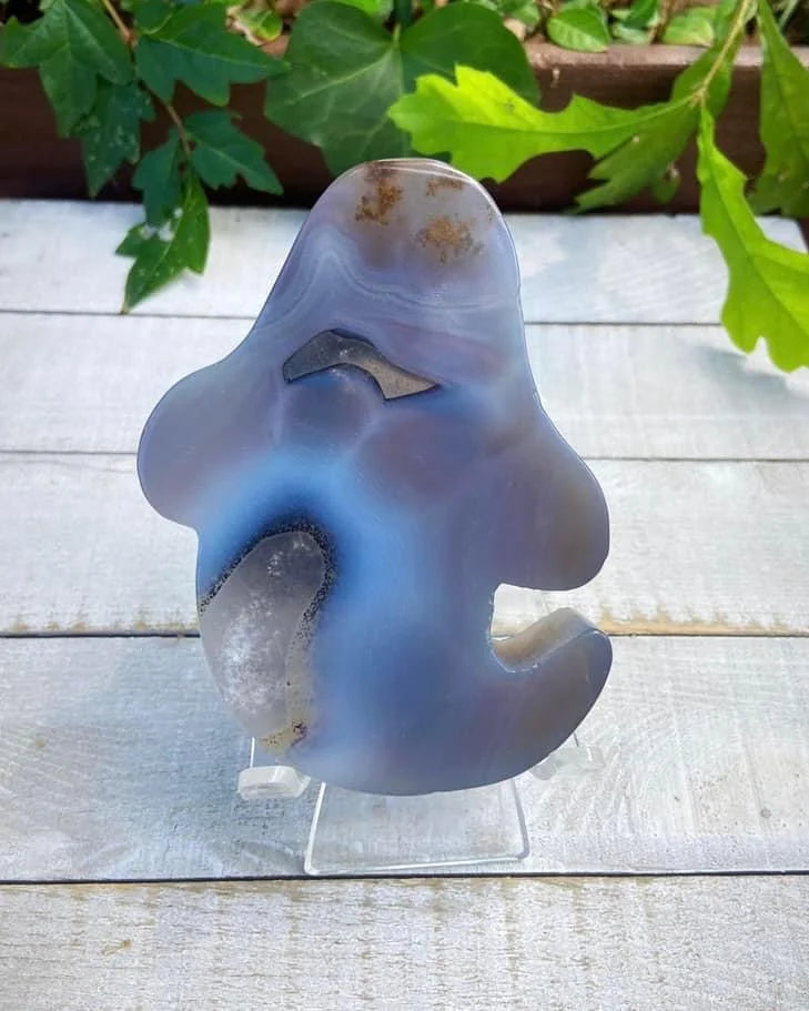 Druzy Agate Ghost