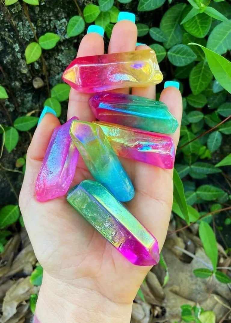 Aura Quartz Sticks