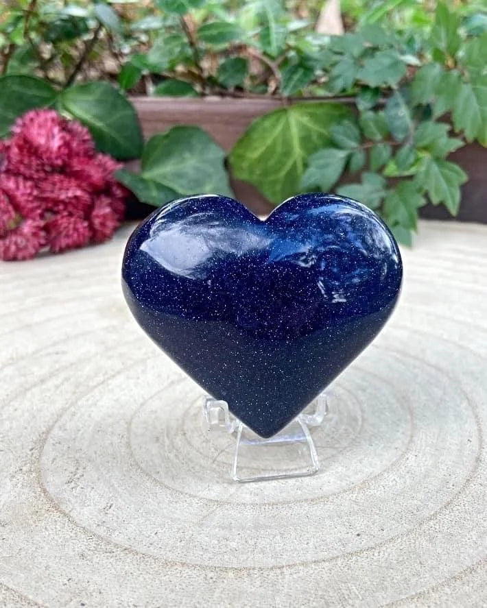 Blue Sandstone Heart