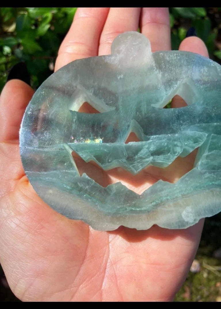 Fluorite Pumpkin