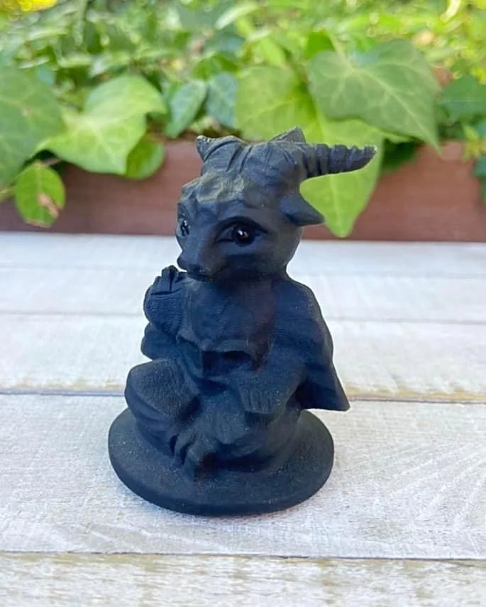 Black Obsidian Baphomet