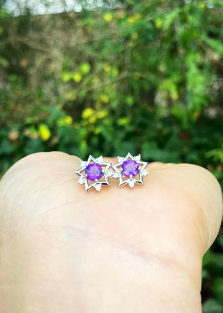 Amethyst Earrings