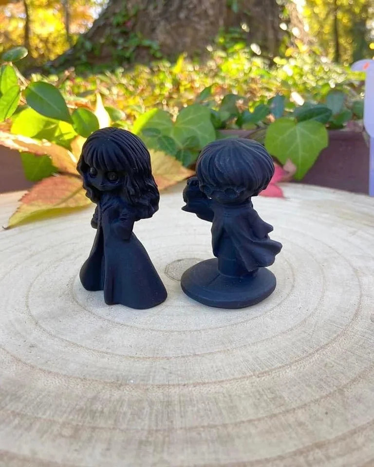 Black Obsidian Harry Potter Carvings