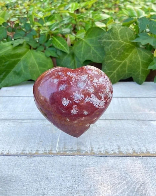 Ocean Jasper Heart