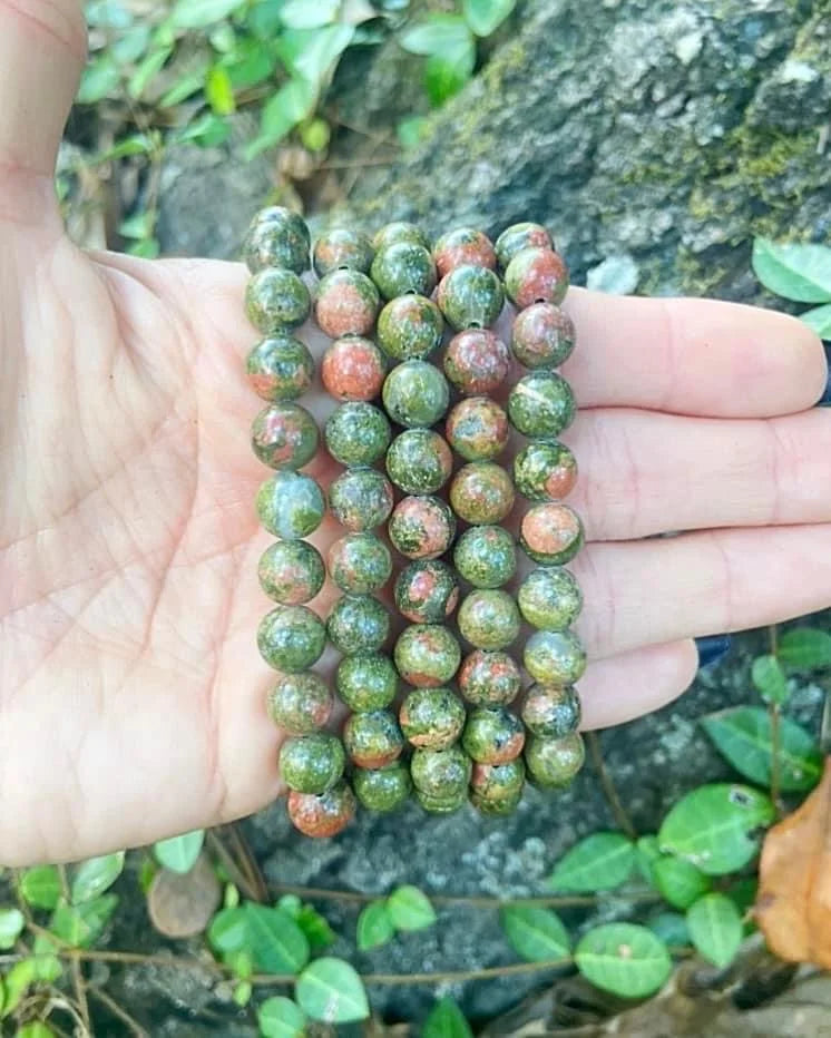 Unakite Bracelets 8mm