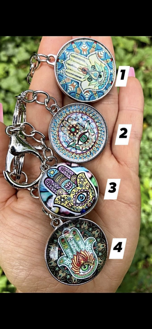 Hamsa Keychains