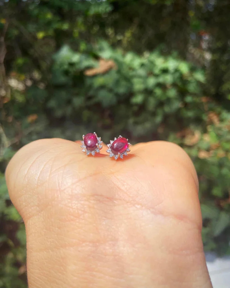 Garnet Earrings