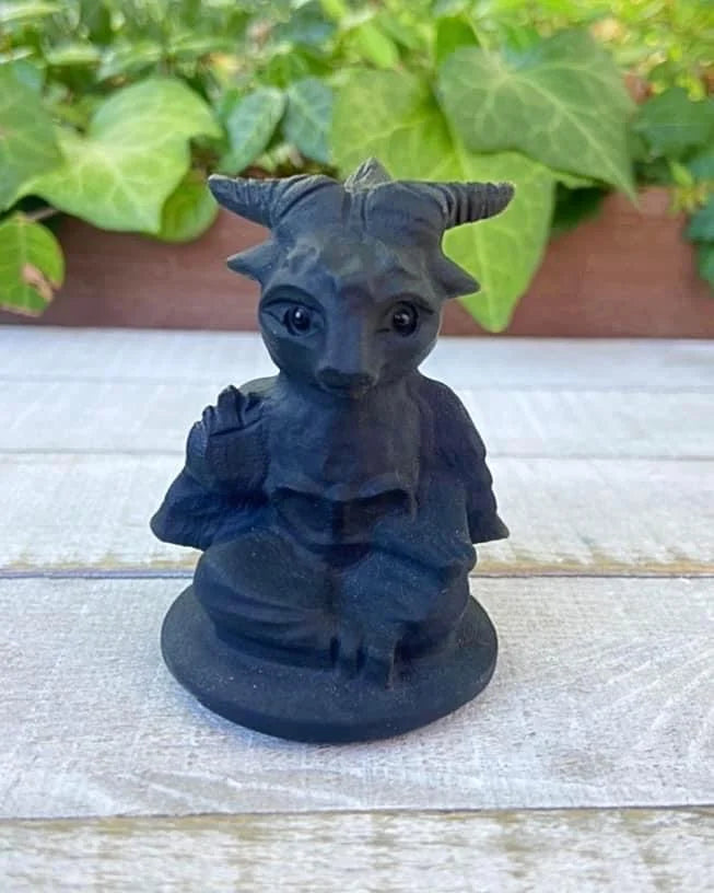 Black Obsidian Baphomet