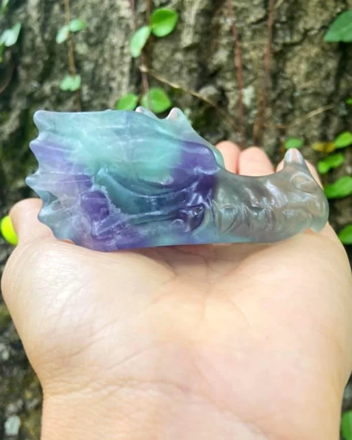 Fluorite Dragon