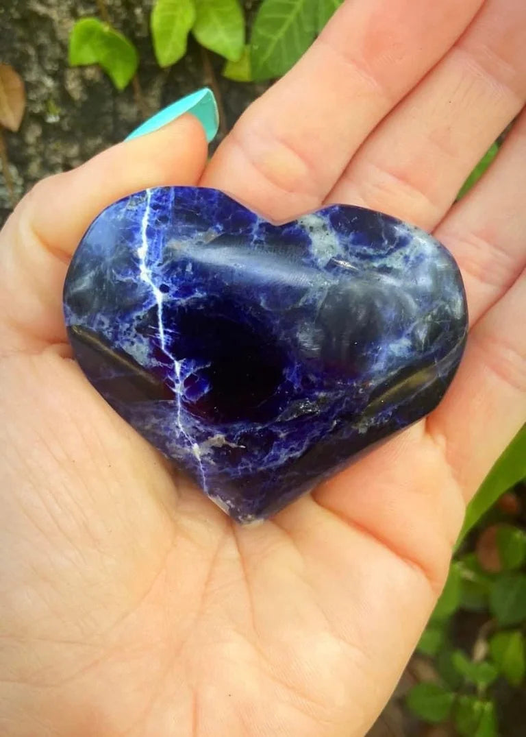 Sodalite Heart