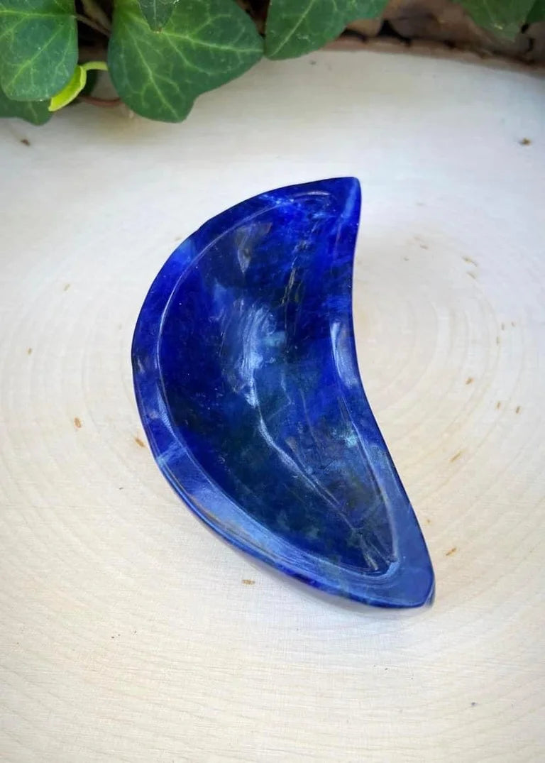 Sodalite Moon Bowl