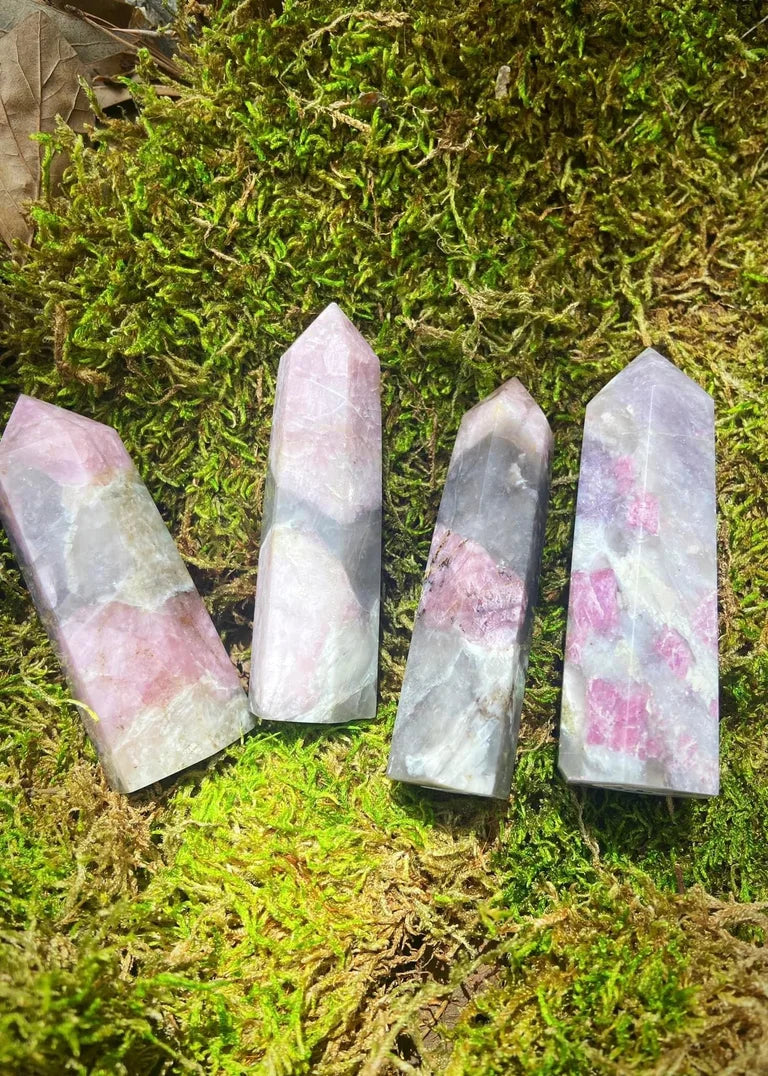 Pink Tourmaline Towers