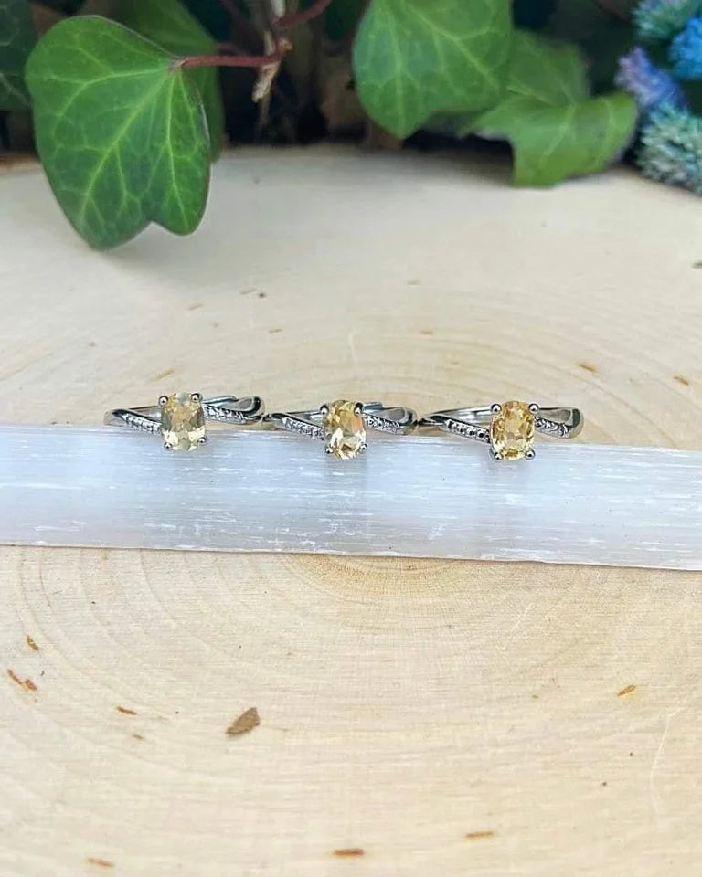 Citrine Rings