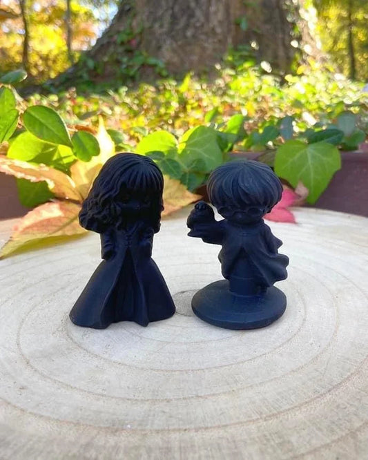 Black Obsidian Harry Potter Carvings