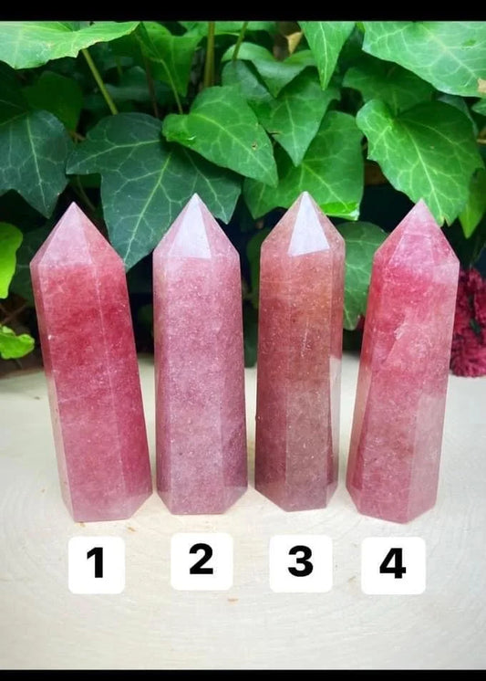 Strawberry Quartz Towers