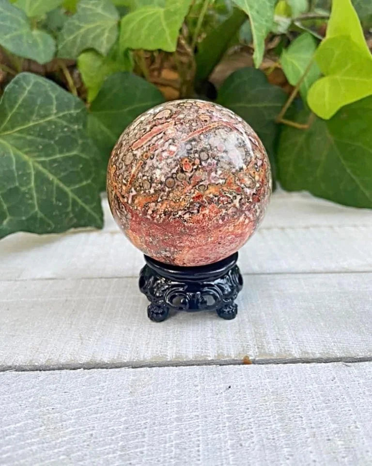 Leopard Skin Jasper Sphere