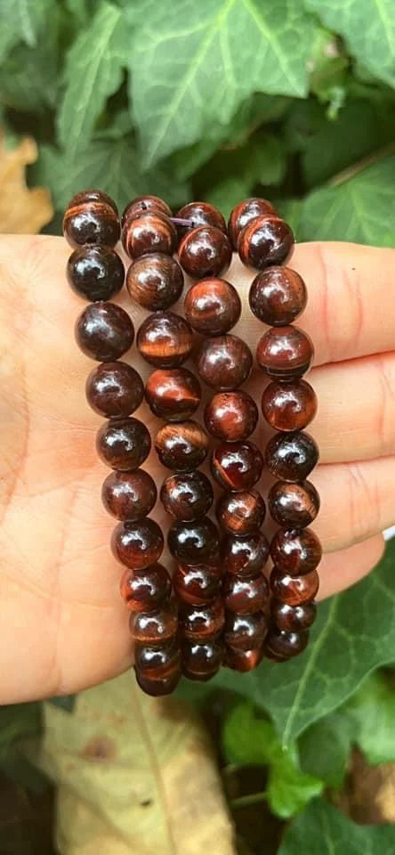 Red Tiger’s Eye Bracelets