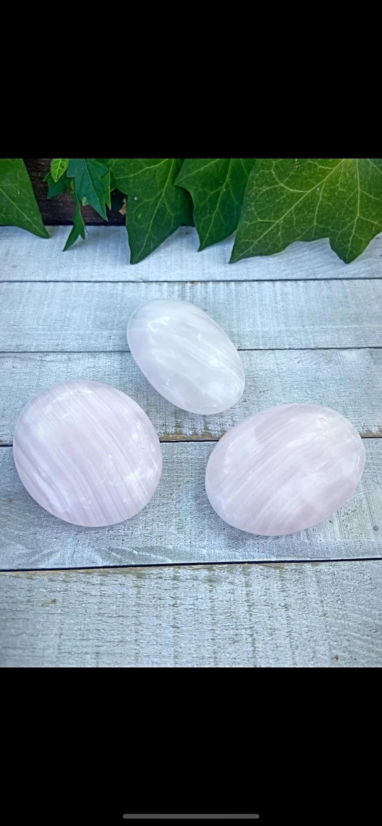 Pink Calcite Palms