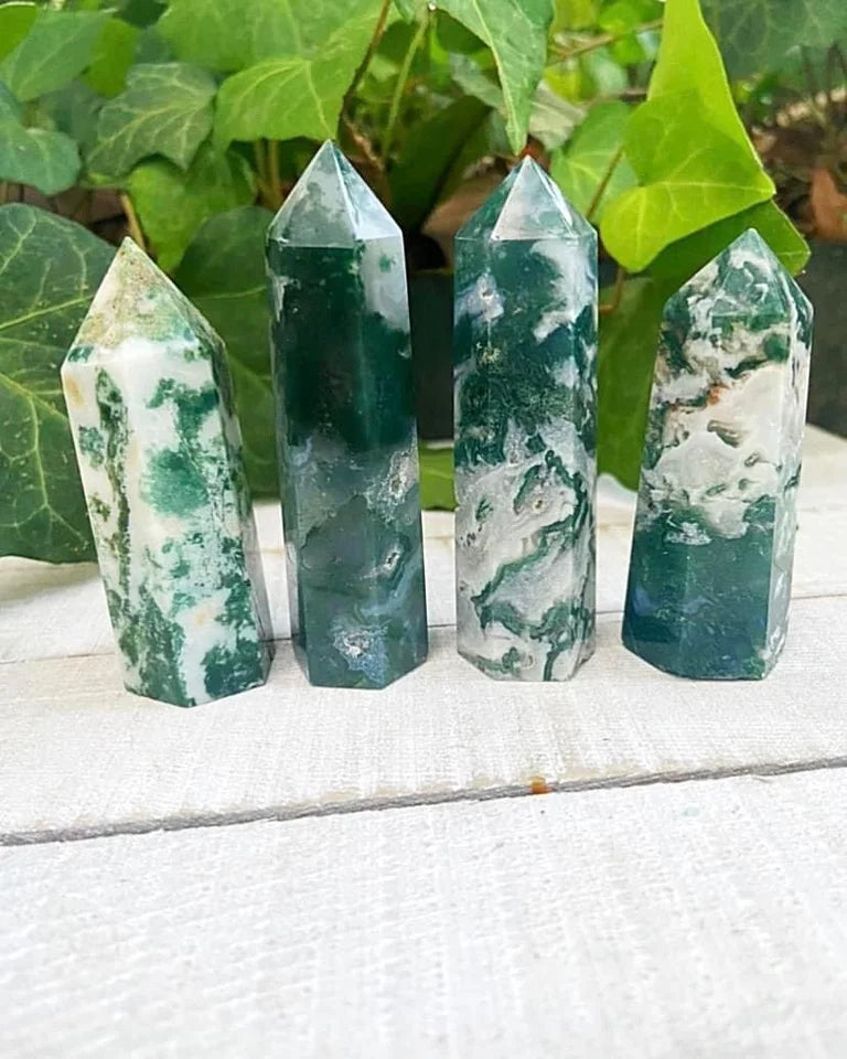 Moss Agate Towers