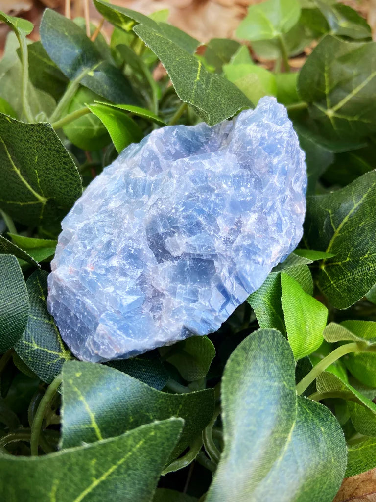 Raw Blue Calcite