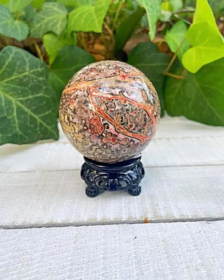 Leopard Skin Jasper Sphere