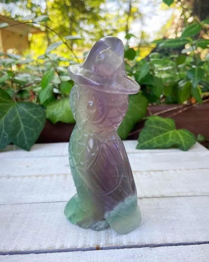 Fluorite Witch Owl