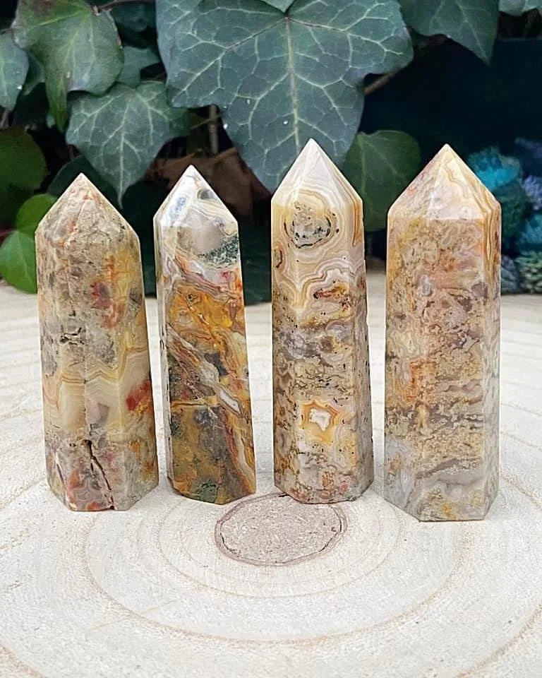 Crazy Lace Agate Towers