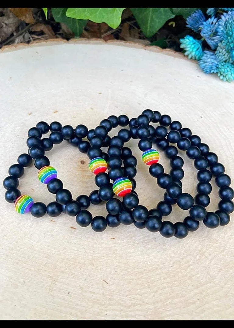 Rainbow Bracelets 8mm