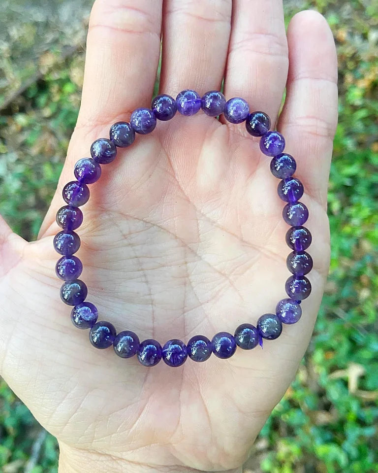 Amethyst Bracelets 6mm