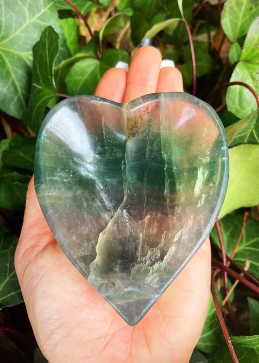 Fluorite Heart Bowl