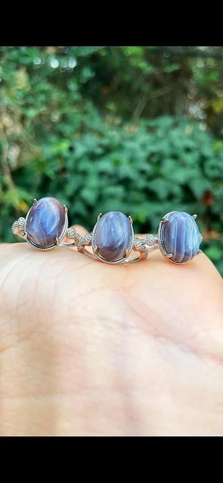 Banded Agate Rings