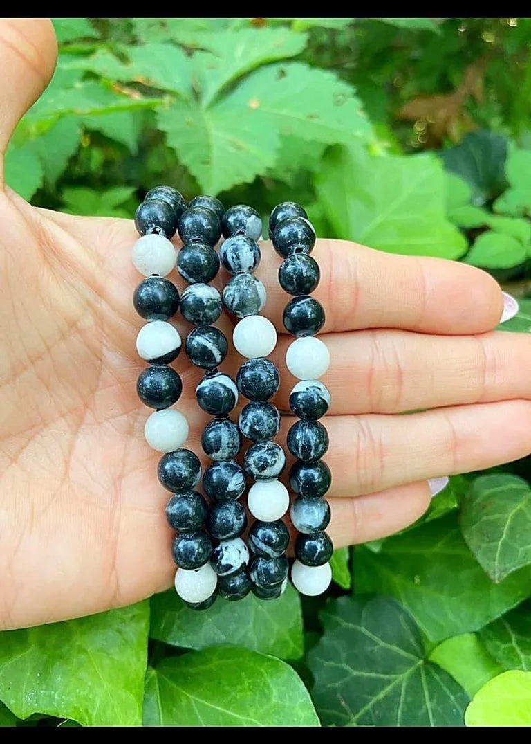 Zebra Jasper Bracelets 8mm