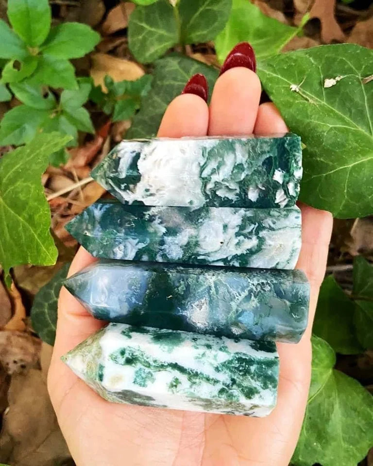 Moss Agate Towers