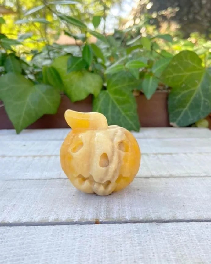 Orange Calcite Pumpkin