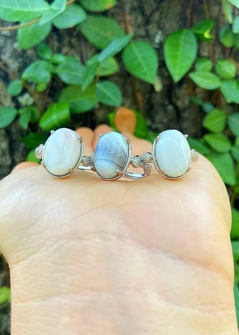 Banded Agate Rings