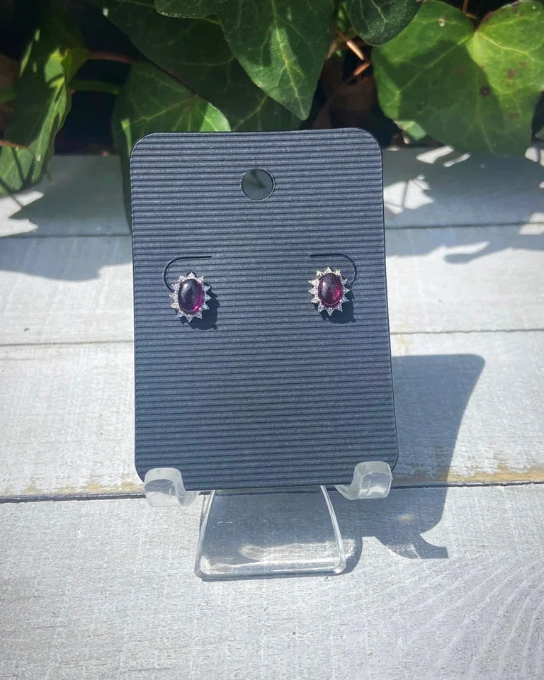 Garnet Earrings