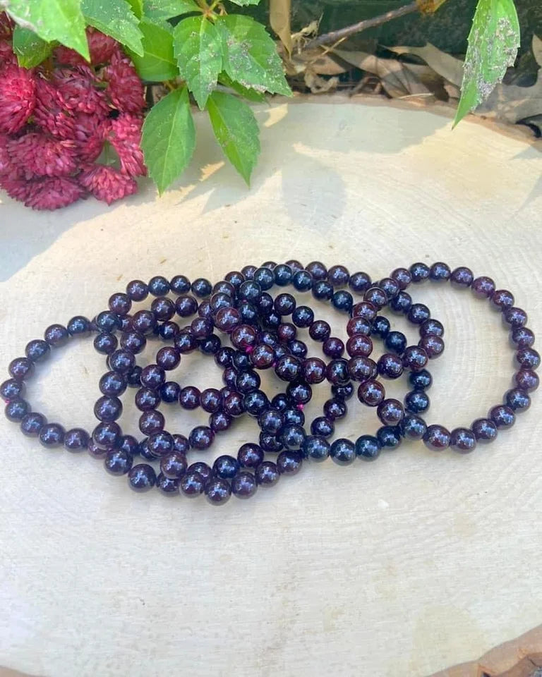 Garnet Bracelets 8mm