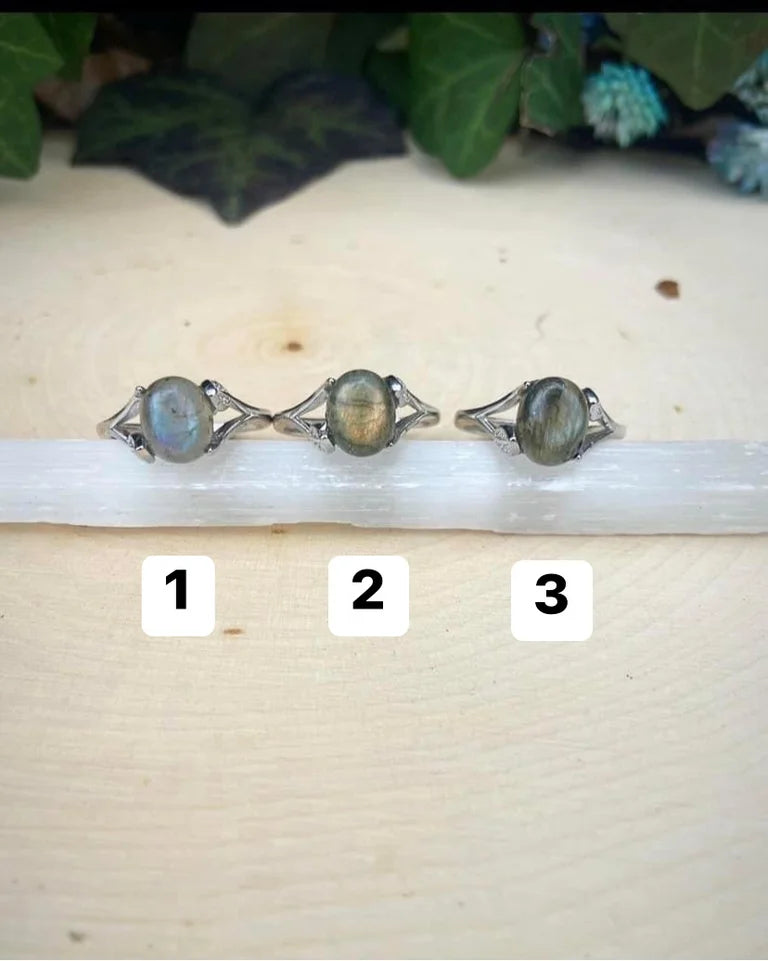 Labradorite Rings