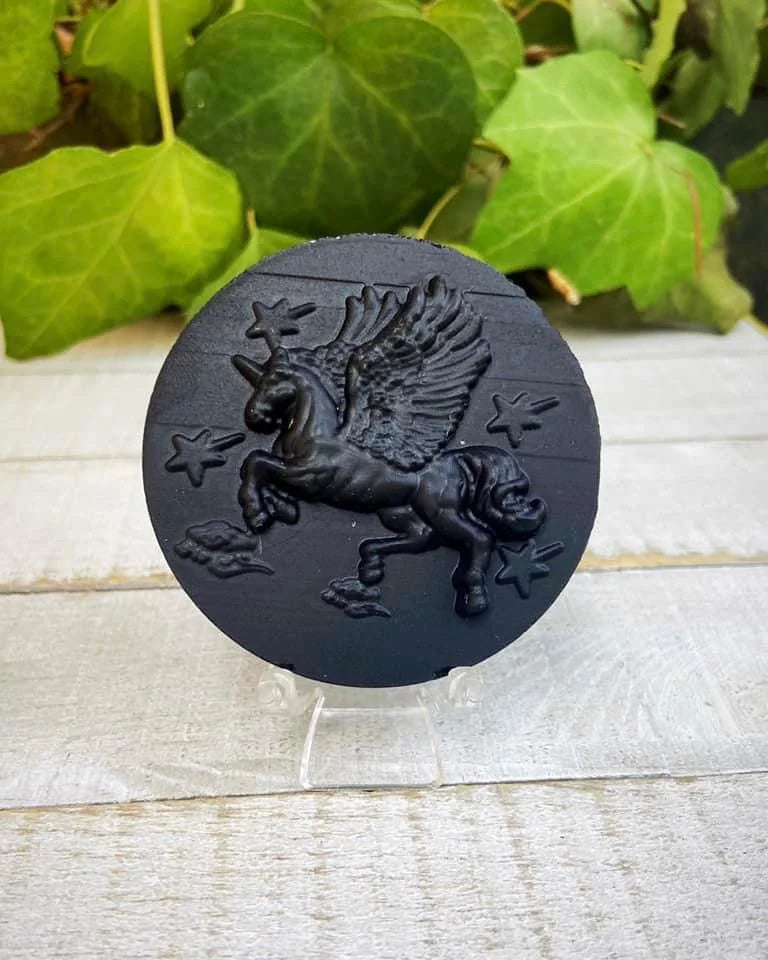 Black Obsidian Unicorn