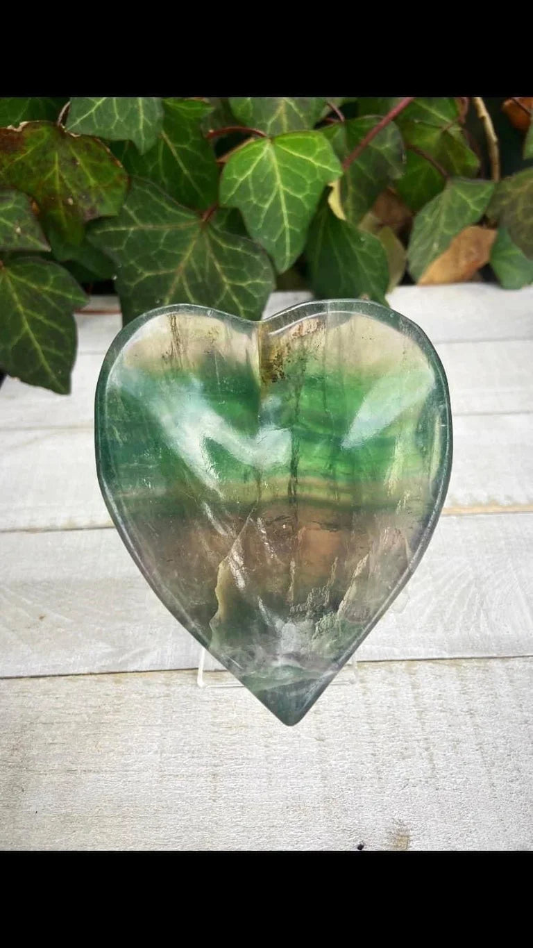 Fluorite Heart Bowl