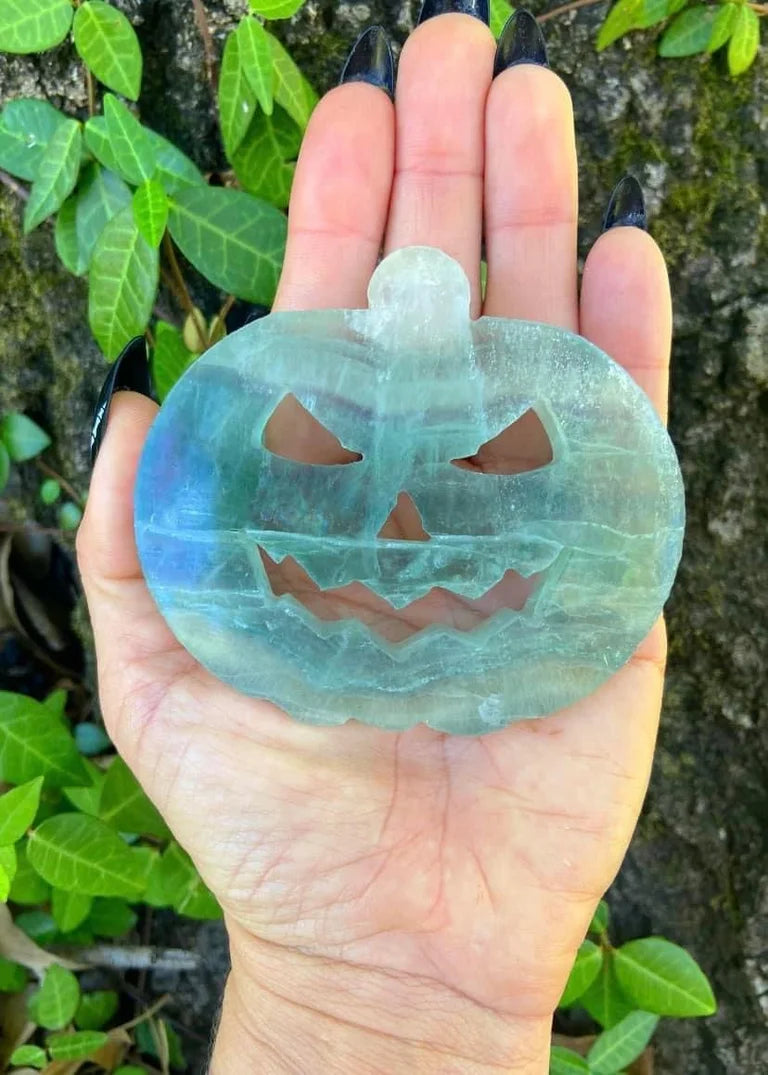 Fluorite Pumpkin