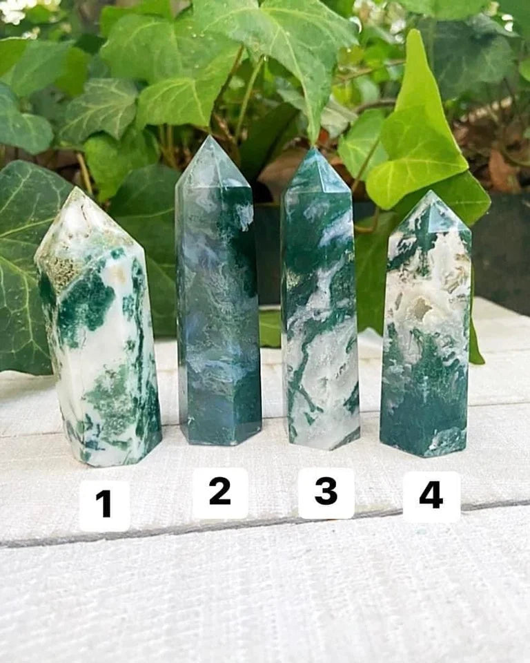 Moss Agate Towers