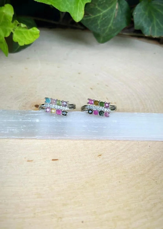 Mixed Tourmaline Rings